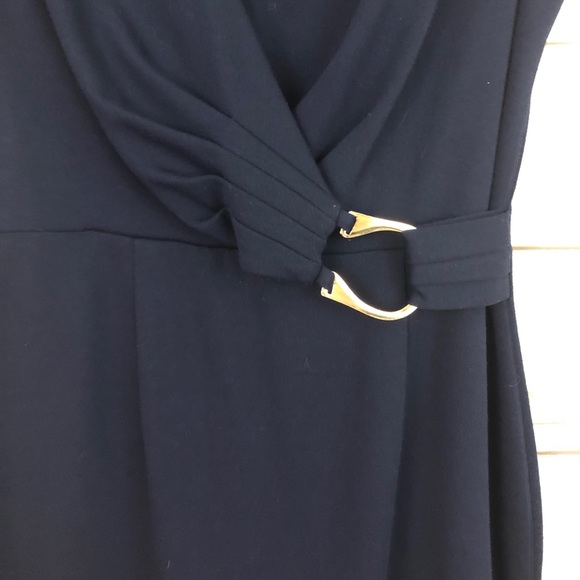 Calvin Klein Navy Sheath Dress - Picture 4 of 9